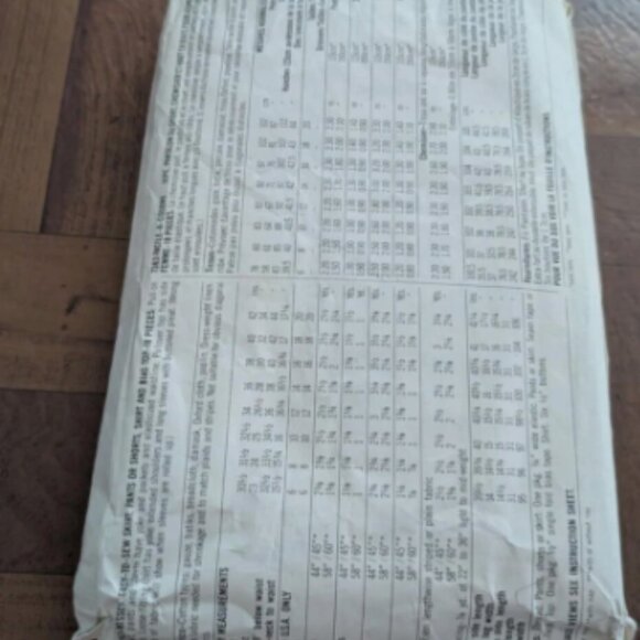 Simplicity Pattern 7363 Pants Shorts Skirt Shirt Misses 6-8-10 UNCUT VTG 80's - Picture 2 of 2